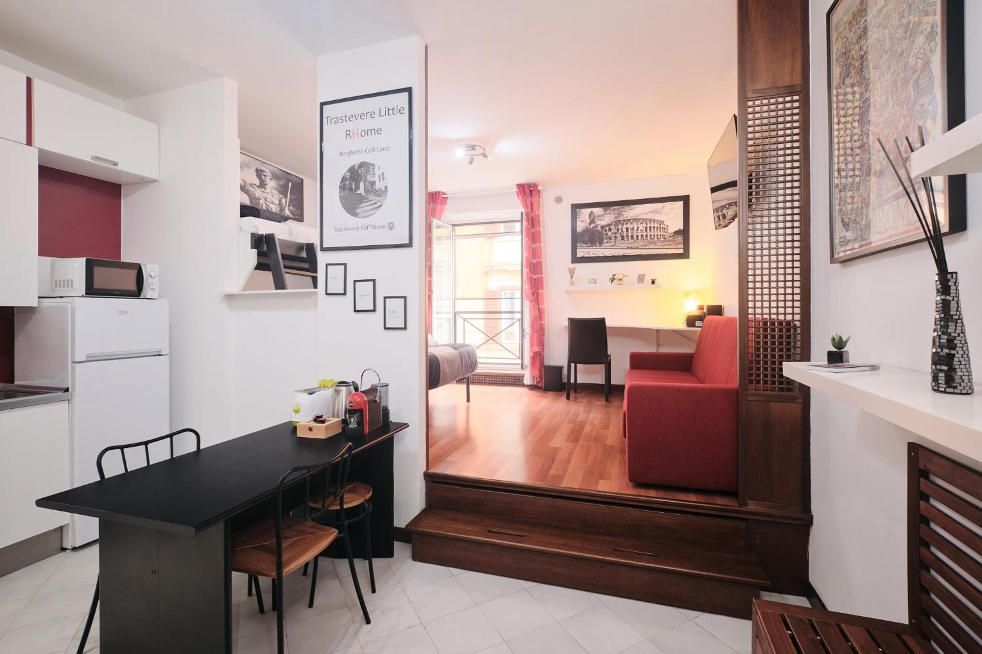 Trastevere- Flat Con Giardino, Ac, Wi-Fi & Netflix Рим Экстерьер фото